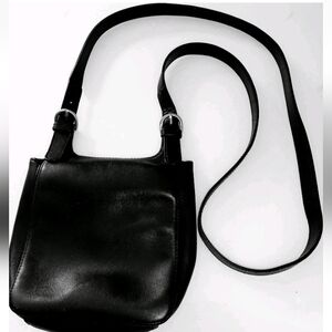 St. John Black Leather Accessory